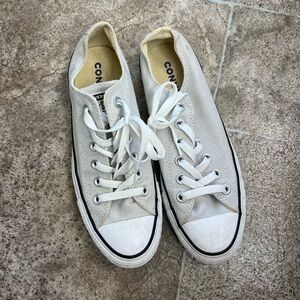 Converse Grey Low-Top Sneakers